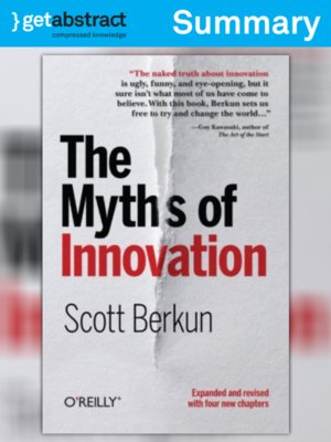 cover image of The Myths of Innovation (Summary)
